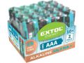EXTOL baterie alkalické EXTOL ENERGY ULTRA +, 20ks, 1,5V AA (LR6), EXTOL LIGHT (42013)