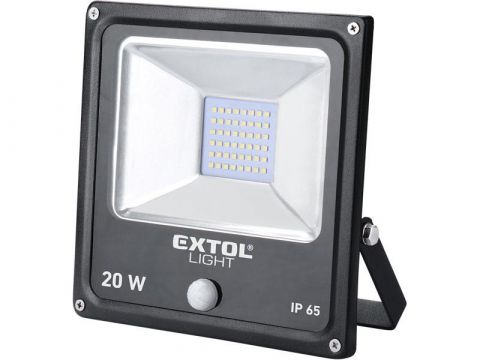 EXTOL reflektor LED s pohybovým čidlem, 1400lm (43232)