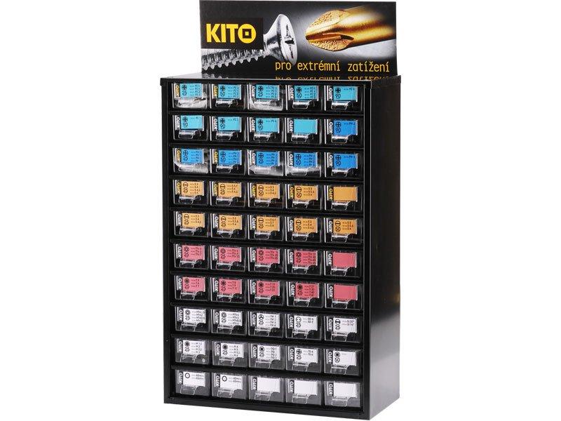 Stojany,zásobníky a skříně