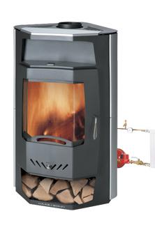 Krbová kamna s výměníkem