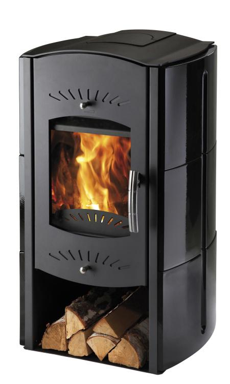 Kachlová kamna s výměníkem