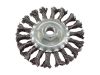 EXTOL kartáč radiální copánkový, O 115mm, vlnitý drát S 0,5mm, M14x2mm, EXTOL CRAFT (17025)
