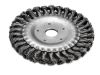 EXTOL kartáč radiální copánkový, O 150mm, vlnitý drát S 0,5mm, otvor 22,2mm, EXTOL CRAFT (17029)