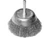 EXTOL kartáč hrnkový, O 75mm, vlnitý drát S 0,3mm, stopka 6mm, EXTOL CRAFT (17058)