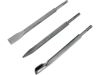 EXTOL sekáče SDS PLUS, sada 3ks, plochý 250x14mm, šířka hrotu 20mm,špičatý 250x14mm, drážkovací 250x14mm, EXTOL CRAFT (23950)