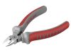 FORTUM kleště štípací boční pro elektroniku, 100mm, 61CrV5, FORTUM (4770401)