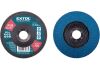 EXTOL kotouč lamelový šikmý, P120, 125mm, sklotextilní podložka, zirkon, EXTOL PREMIUM (8803432)