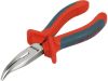 EXTOL kleště půlkulaté zahnuté, 160mm, antikorozní povrchová úprava, rukojeť měkčená protiskluzovou TPR gumou, EXTOL PREMIUM (88