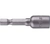 FORTUM-KITO klíč nástrčný magnetický 1/4" stopka, 7x48mm, CrV (4741607)