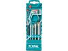 TOTAL Vrtáky do skla, sada 5ks, industrial, 4-5-6-8-10mm (TACSD7256)