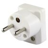 EMOS Vidlice úhlová pro prodlužovací kabel, bílá 1906100020 (P0035)