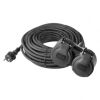 EMOS Prodlužovací kabel gumový – 2 zásuvky, 20m, 3× 1,5mm2, IP44 1901022001 (P0603)