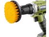 EXTOL sada čistících kartáčů na vrtačku 4ks, stopka 1/4"x25mm (904000)