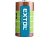 EXTOL baterie lithiová, 3V (CR123A), 1600mAh (42030)
