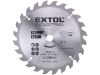 EXTOL kotouč pilový s SK plátky, 185x1,8x16mm, 24T (8791826A)