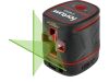FORTUM laser zelený liniový křížový samonivelační (4780208)