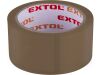 EXTOL páska lepicí tichá, hnědá/Havana, 48mm x 66m tl.0,050mm, PP/akryl lepidlo (8856325)