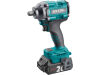EXTOL INDUSTRIAL utahovák rázový 1/2" aku SHARE20V, 500Nm, BRUSHLESS, 2Ah (8791814)
