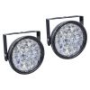 Světla denního svícení kulatá 18 LED/12V (33541)