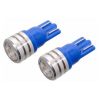 Žárovka 1SUPER LED 12V  T10  modrá 2ks (33767)