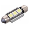 Žárovka 3 SMD LED 12V suf. SV8.5 35mm s rezistorem CAN-BUS ready bílá (33803)