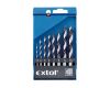 EXTOL vrtáky do dřeva, sada 8ks, 3-10mm, leštěné, EXTOL CRAFT (1142)