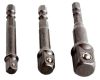 EXTOL adaptéry do vrtačky, 1/4"-3/8"-1/2" (32600)