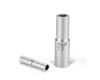 FORTUM hlavice nástrčná prodloužená, 1/2', 13mm, L 77mm, 61CrV5, FORTUM (4700513)