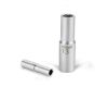 FORTUM hlavice nástrčná prodloužená, 1/2', 17mm, L 77mm, 61CrV5, FORTUM (4700517)
