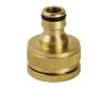 EXTOL konektor na kohoutek, 1/2"-3/4", mosazný, EXTOL PREMIUM (8876021)