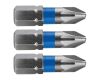 FORTUM-KITO hrot křížový sada 3ks, PZ 2x25mm, S2, FORTUM-KITO, hrot křížový sada 3ks, PZ 2x25mm, S2, FORTUM-KITO, S2 (4741302)