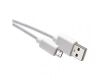 EMOS USB kabel 2.0 A/M - micro B/M 1m bílý 2335070610 (SM7006W)
