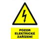MAGG Pozor elektrické zařízení 105x148mm - samolepka (120093)