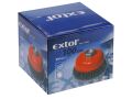 EXTOL kartáč hrnkový, O 75mm, vlnitý drát S 0,3mm, M14x2mm, EXTOL CRAFT (17002)