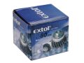 EXTOL kartáč hrnkový copánkový, O 80mm, vlnitý drát S 0,5mm dvouřadý, M14x2mm, EXTOL CRAFT (17009)