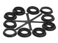 EXTOL kartáč okružní, O 200mm, vlnitý drát S 0,3mm, otvor 32mm, tl. 25mm, adaptéry: 1/2