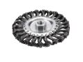 EXTOL kartáč radiální copánkový, O 100mm, vlnitý drát S 0,5mm, M14x2mm, EXTOL CRAFT (17024)