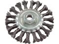 EXTOL kartáč radiální copánkový, O 115mm, vlnitý drát S 0,5mm, M14x2mm, EXTOL CRAFT (17025)