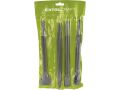 EXTOL sekáče SDS PLUS, sada 4ks v plast. obalu, plochý 250x14x20mm, plochý 250x14x40mm, špičatý 250x14, drážkovací 250x14, EXTOL