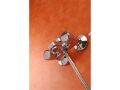 BALLETTO baterie vanová, 100mm, chrom, BALLETTO (85104)
