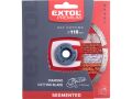 EXTOL kotouč diamantový řezný segmentový, 115x22,2mm, suché řezání, EXTOL PREMIUM (108711)
