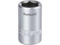 FORTUM hlavice nástrčná, 1/4', 10,0mm, L 25mm, 61CrV5, FORTUM (4701410)