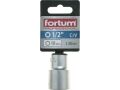 FORTUM hlavice nástrčná, 1/2', 18,0mm, L 38mm, 61CrV5, FORTUM (4700418)