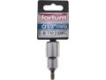 FORTUM hlavice zástrčná TORX, 1/2', TX30, L 55mm, CrV/S2, FORTUM (4700723)