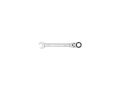 FORTUM klíč ráčnový očkoplochý s kloubem, 19mm, L 249mm, CrV/S2, FORTUM (4720219)
