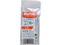 EXTOL vrták do kovu HSS, bal 10ks, O 4,0 L=75 L1=43, HSS, EXTOL PREMIUM (8801040)