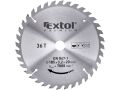 EXTOL kotouč pilový s SK plátky, 185x2,2x20mm, 36T, šířka SK plátků 3,2mm, EXTOL PREMIUM (8803226)