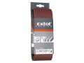 EXTOL Brusný pás, bal. 3ks, P120, 75x533mm, EXTOL PREMIUM (8803532)