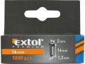 EXTOL hřebíky, 1000ks, 14mm, 2,0x0,52x1,2mm, EXTOL PREMIUM (8852405)