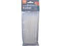 EXTOL pásky na vodiče, 2,5x150mm, 100ks, bílé, NYLON, EXTOL PREMIUM (8856104)